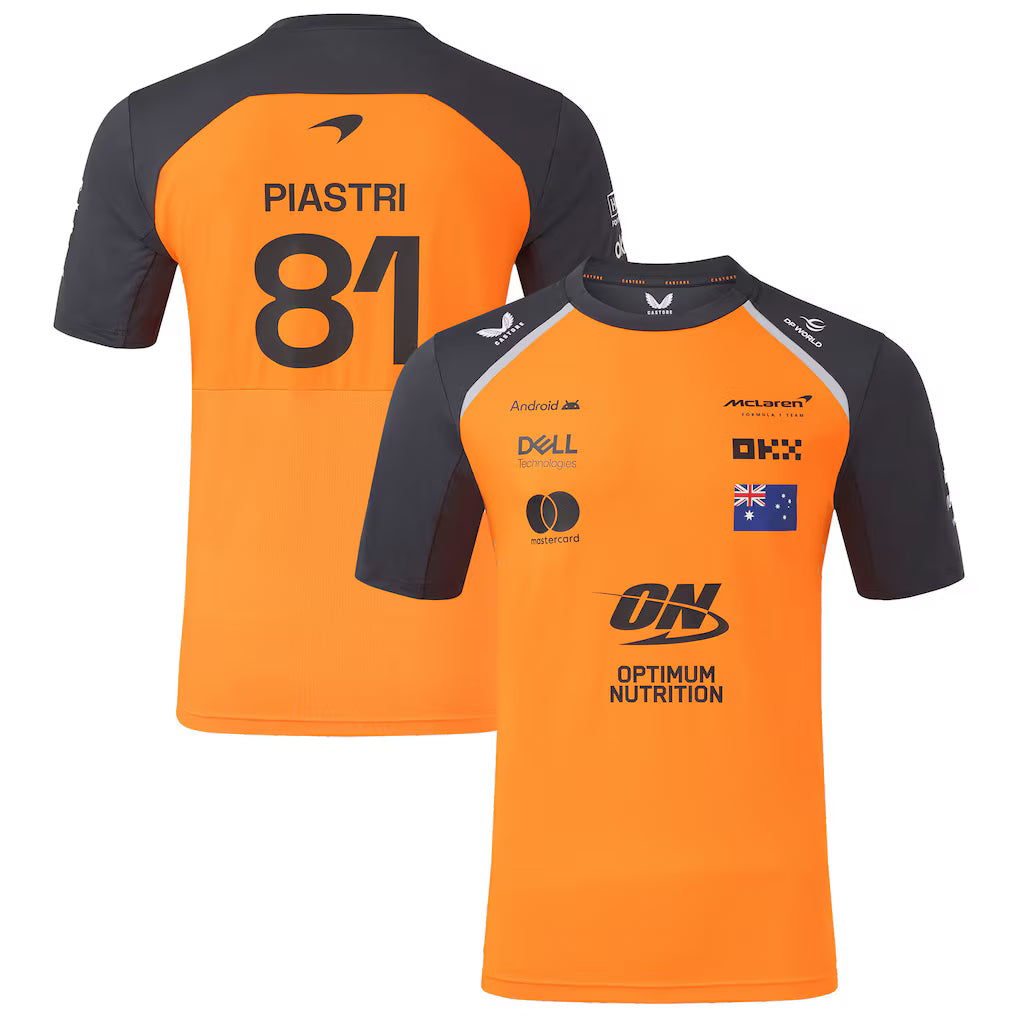 2025 McLaren Oscar Piastri Driver T-Shirt