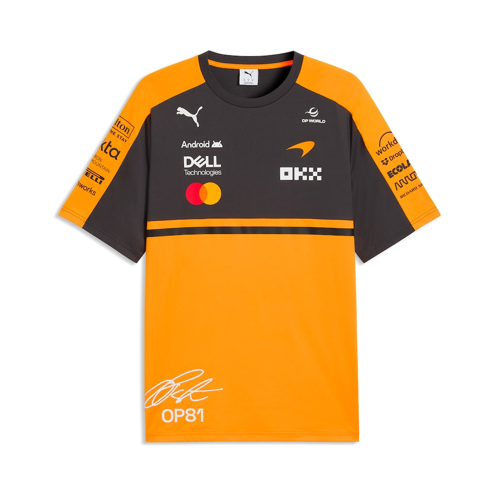 McLaren 2026 Team Oscar Piastri Driver Set Up T-Shirt