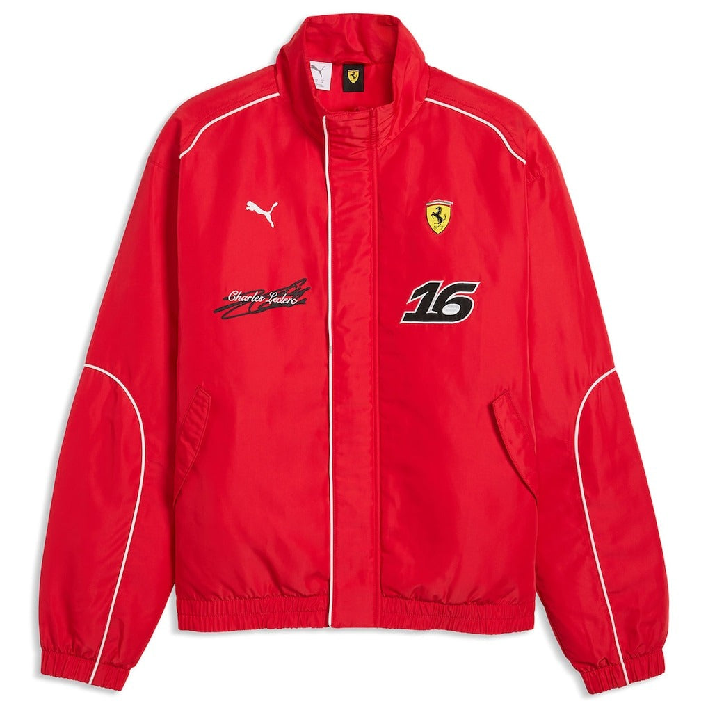 Scuderia Ferrari F1 Charles Leclerc Racing Jacket