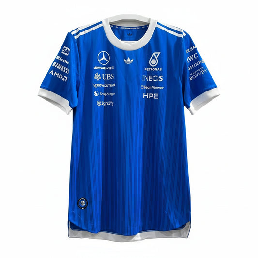 Mercedes AMG Petronas Formula 1 Team Blue T-Shirt 2026