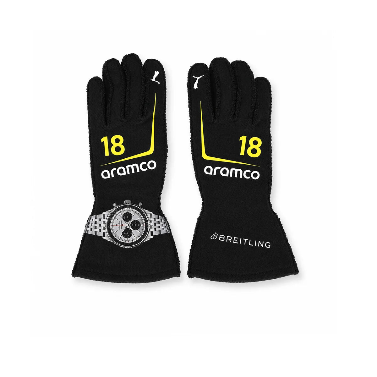 2026 Aston Martin F1 Racing Gloves