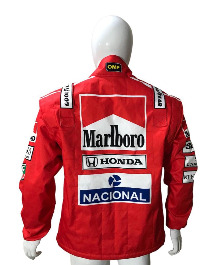 Ayrton Senna F1 Vintage Racing Honda Jacket