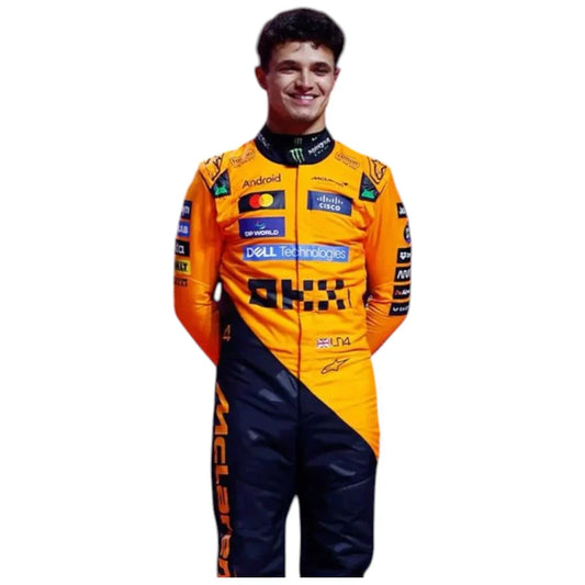 Lando Norris 2025 McLaren F1 Inspired Race Suit | Prokart Racegear