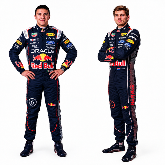 2026 Red Bull Racing F1 Suit – Max Verstappen & Isack Hadjar