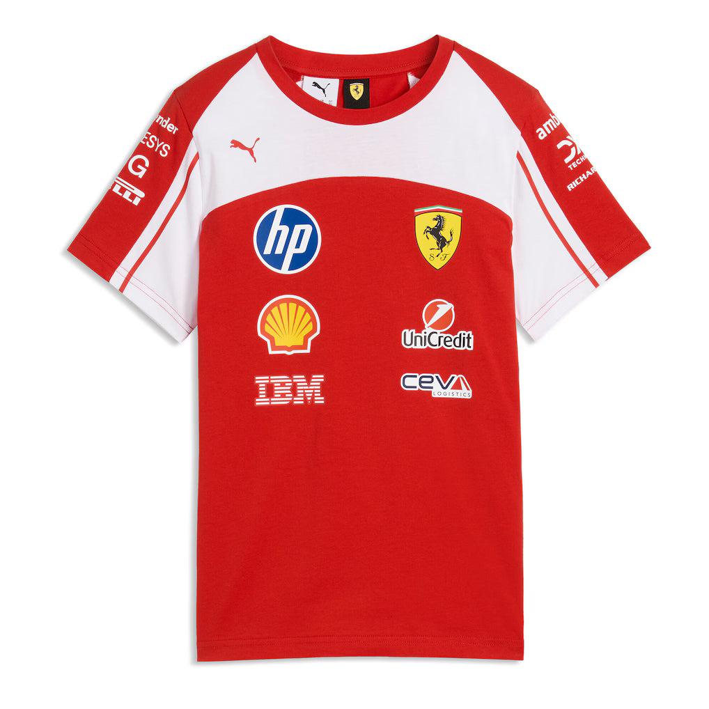 Scuderia Ferrari 2026 Team T-Shirt - Kids