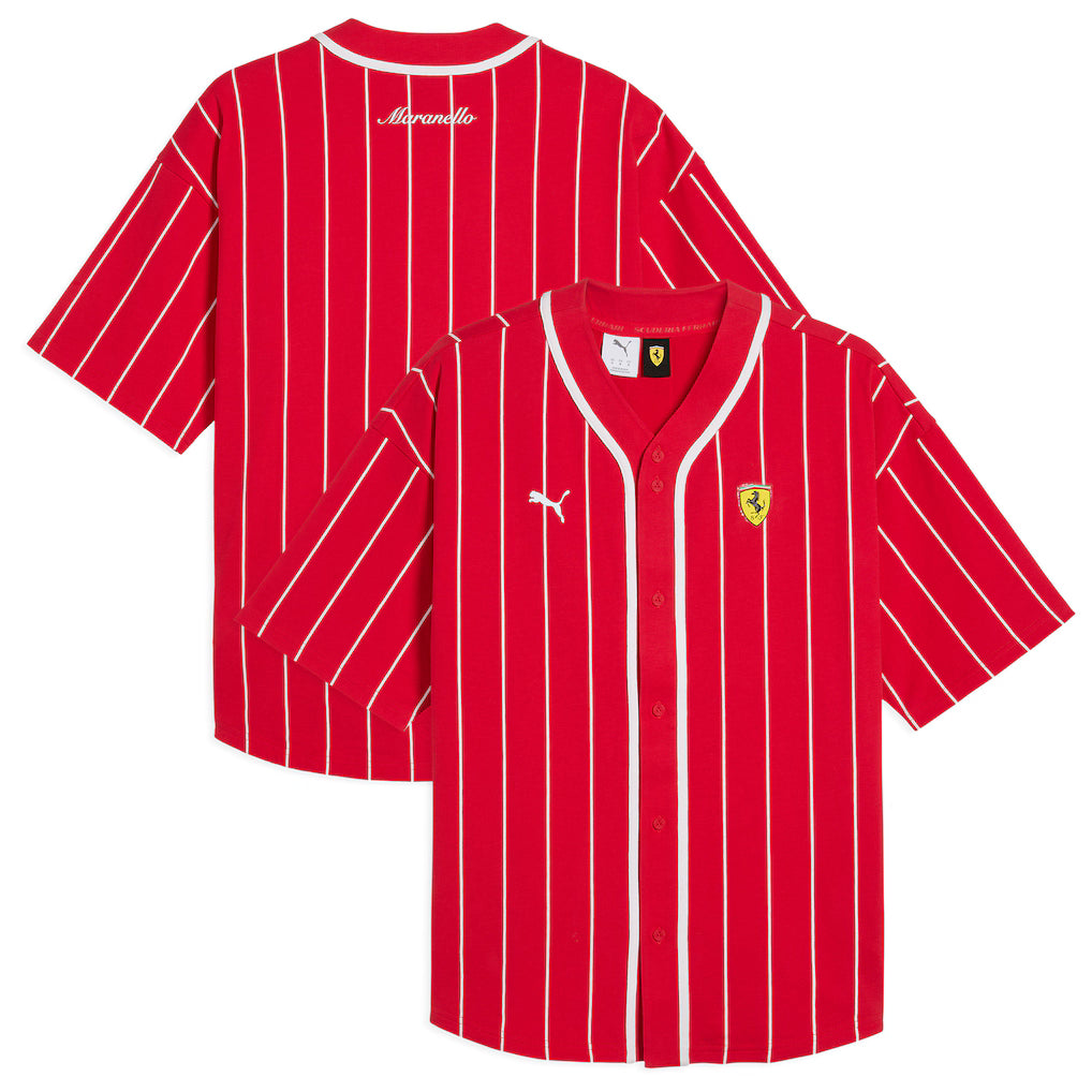Scuderia Ferrari Baseball Jersey by Puma - Red